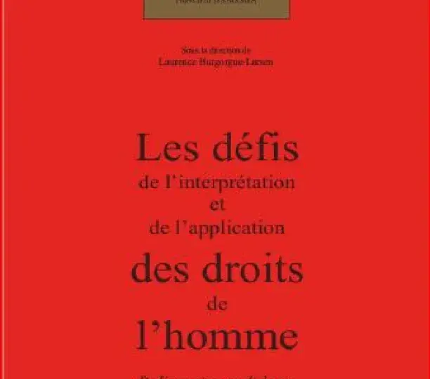 Les défis de l’interprétation et de l’application des droits de l’homme