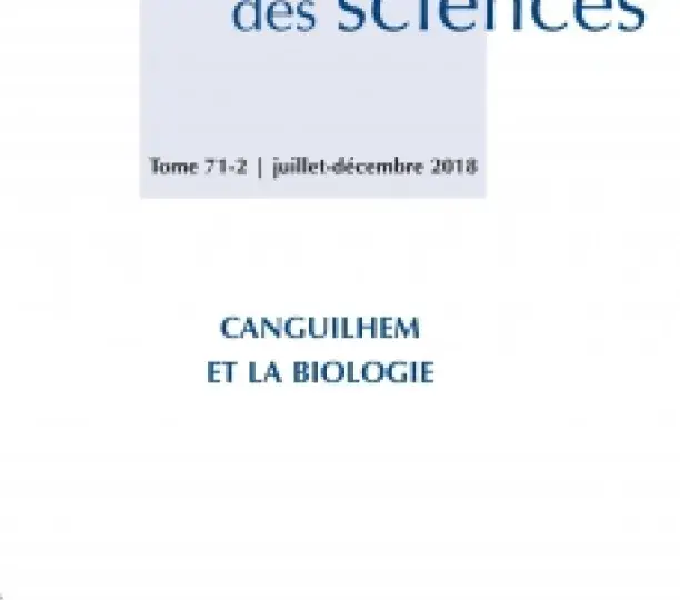 Revue d'histoire des sciences